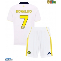 Al-Nassr Cristiano Ronaldo #7 Tredjedraktsett Barn 2025-26 Kortermet (+ Korte bukser)
